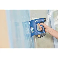 Rapid BTX140 14mm 7.2V 1 x 1.3Ah Li-Ion Hobby Cordless Nail Gun / Stapler -Collated Nails Shop 124RT A4