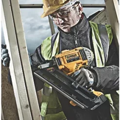 DeWalt DCN692N-XJ 90mm 18V Li-Ion XR Brushless First Fix Cordless Nail Gun - Bare -Collated Nails Shop 1710G A4