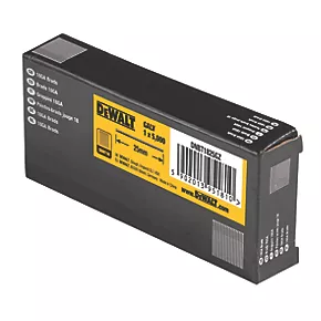 DeWalt Galvanised Brad Nails 18ga x 25mm 5000 Pack 3 DeWalt Galvanised Brad Nails 18ga x 25mm 5000 Pack - Image 3