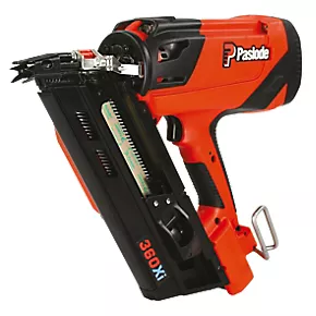Paslode 360XI 90mm 7.4V 1 x 2.1Ah Lithium First Fix Cordless Gas Nail Gun 1 Paslode 360XI 90mm 7.4V 1 x 2.1Ah Lithium First Fix Cordless Gas Nail Gun