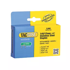 Tacwise 140 Series Staples Stainless Steel 12 x 10.6mm 2000 Pack 3 Tacwise 140 Series Staples Stainless Steel 12 x 10.6mm 2000 Pack - Image 3